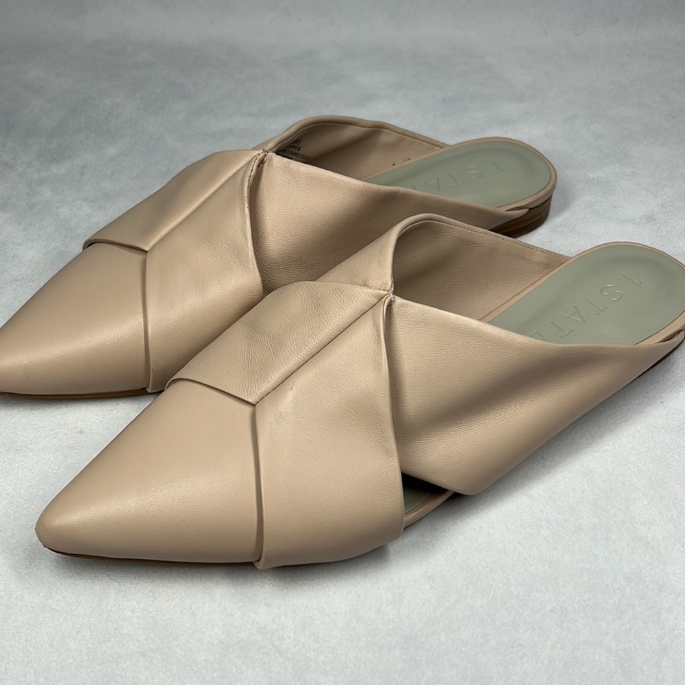 1. State 1S-Rime Blush Pink Slides Flats Size 8.5M - Picture 2 of 11